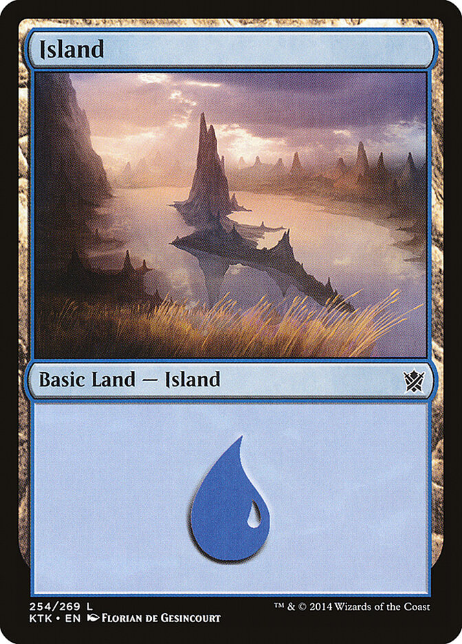 Island card front