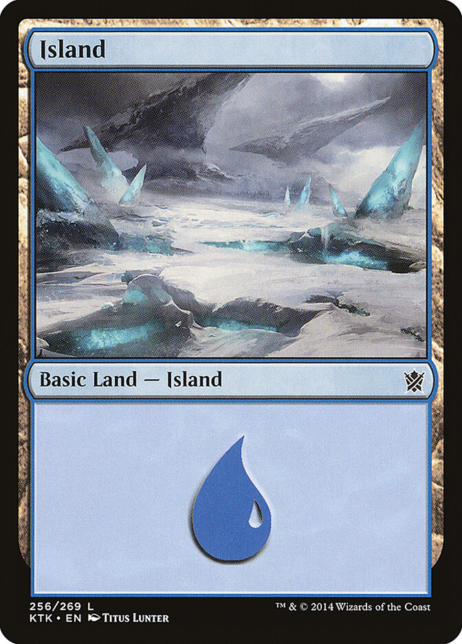 Island card front