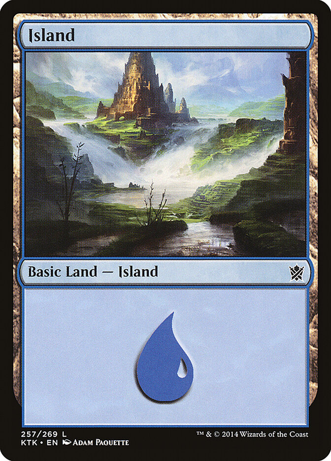 Island card front