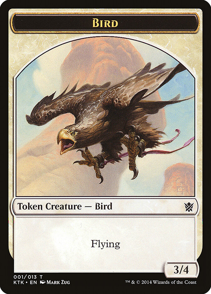 Bird card front