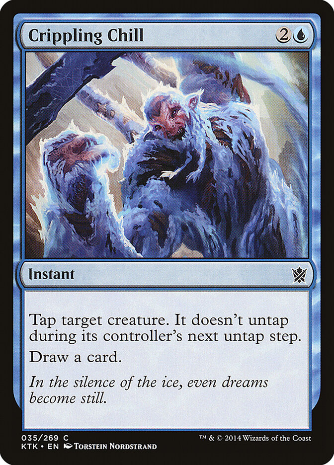 Crippling Chill card front
