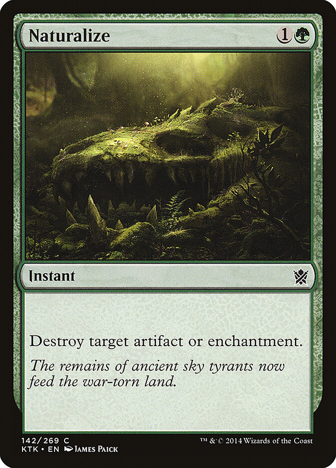Naturalize card front