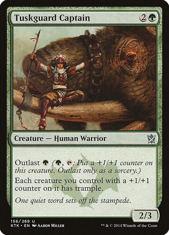 Tuskguard Captain card front
