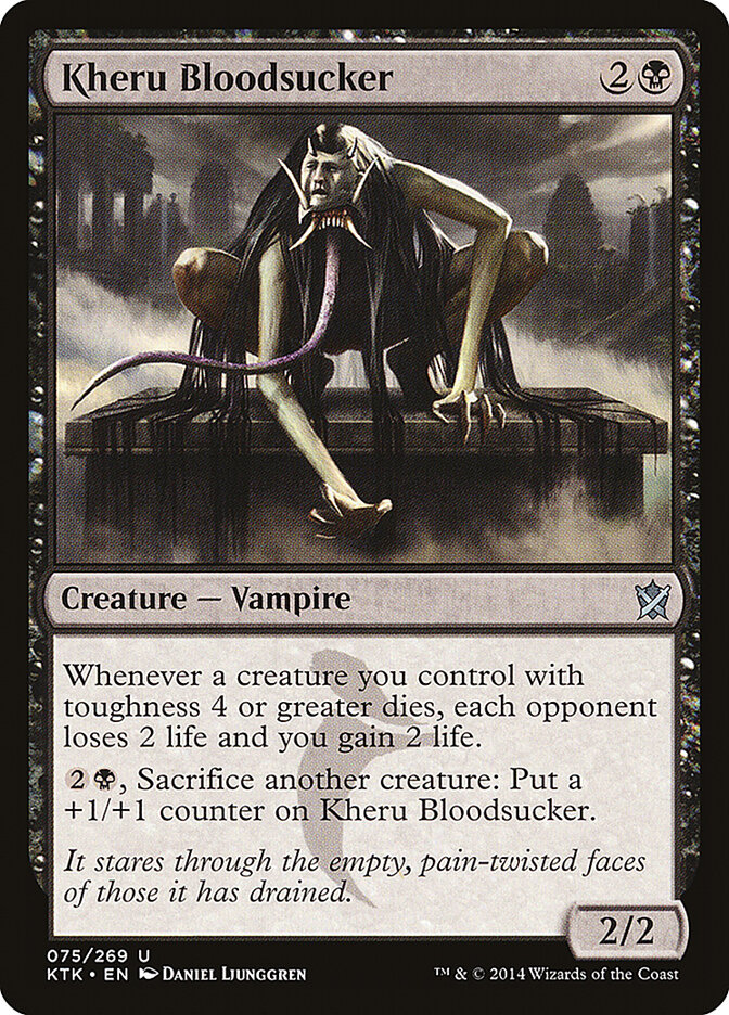 Kheru Bloodsucker card front