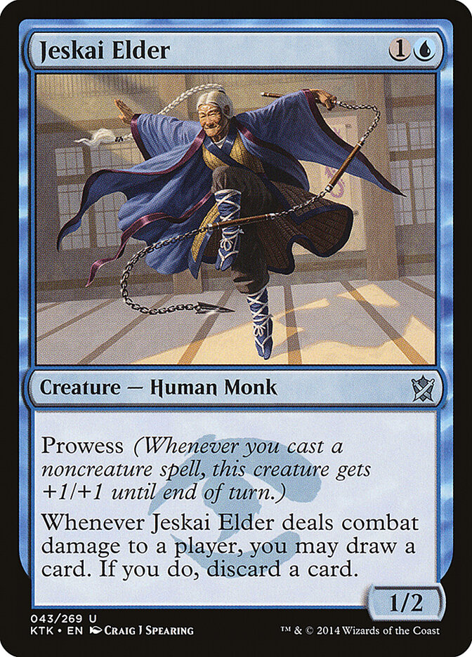 Jeskai Elder card front