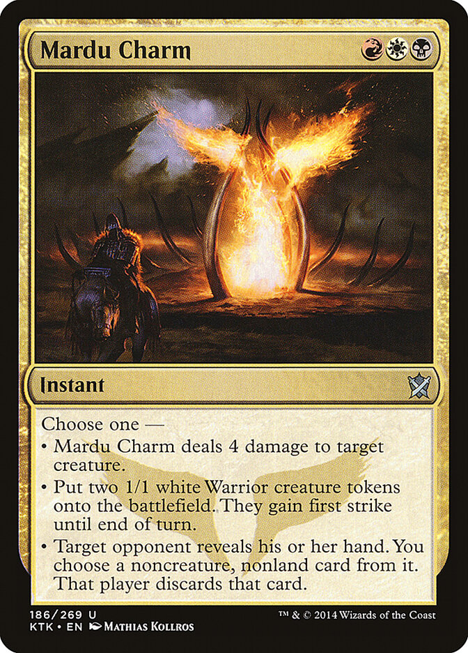 Mardu Charm card front