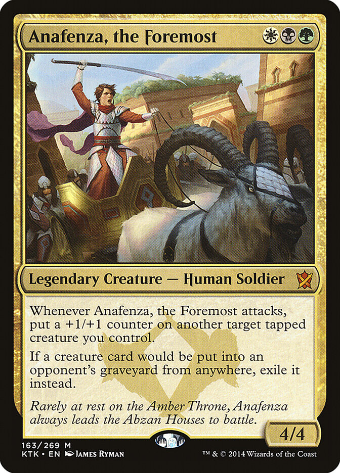 Anafenza, the Foremost card front