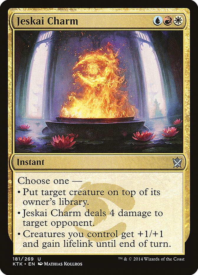 Jeskai Charm card front