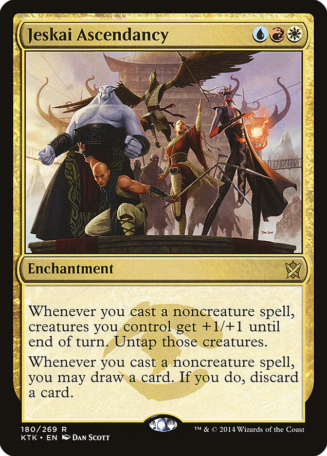 Jeskai Ascendancy card front