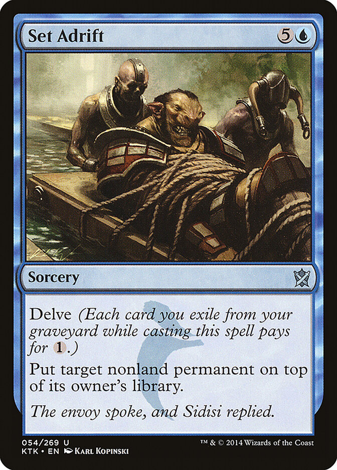 Set Adrift card front