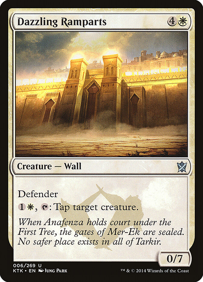 Dazzling Ramparts card front