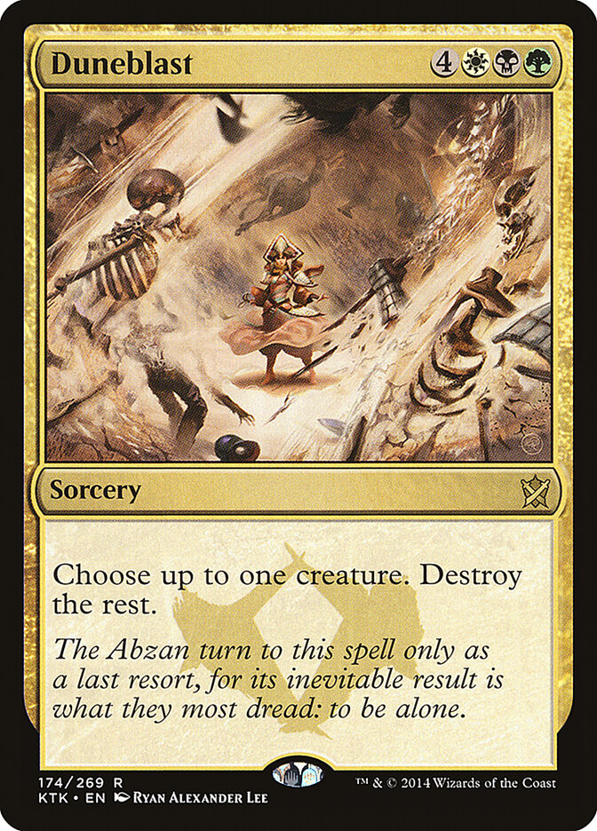 Duneblast card front