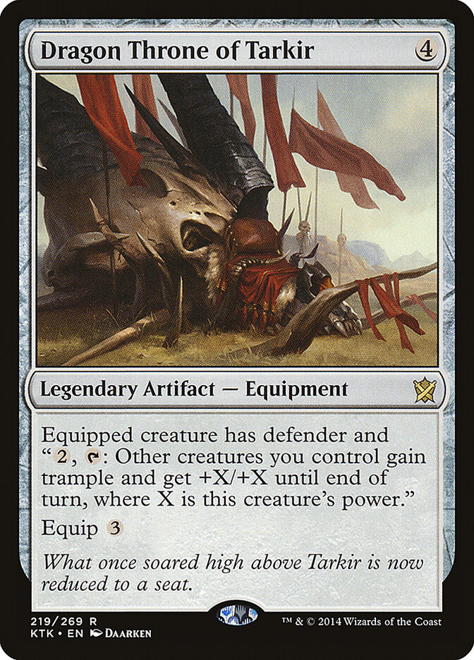Dragon Throne of Tarkir card front
