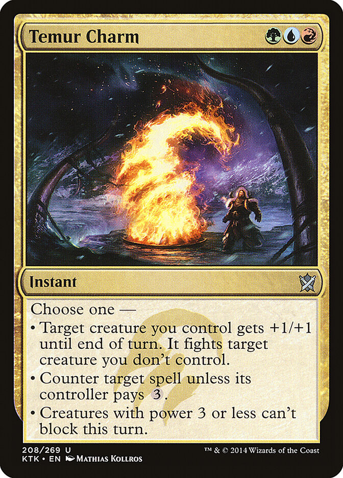 Temur Charm card front