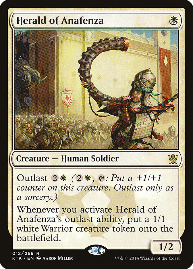 Herald of Anafenza card front
