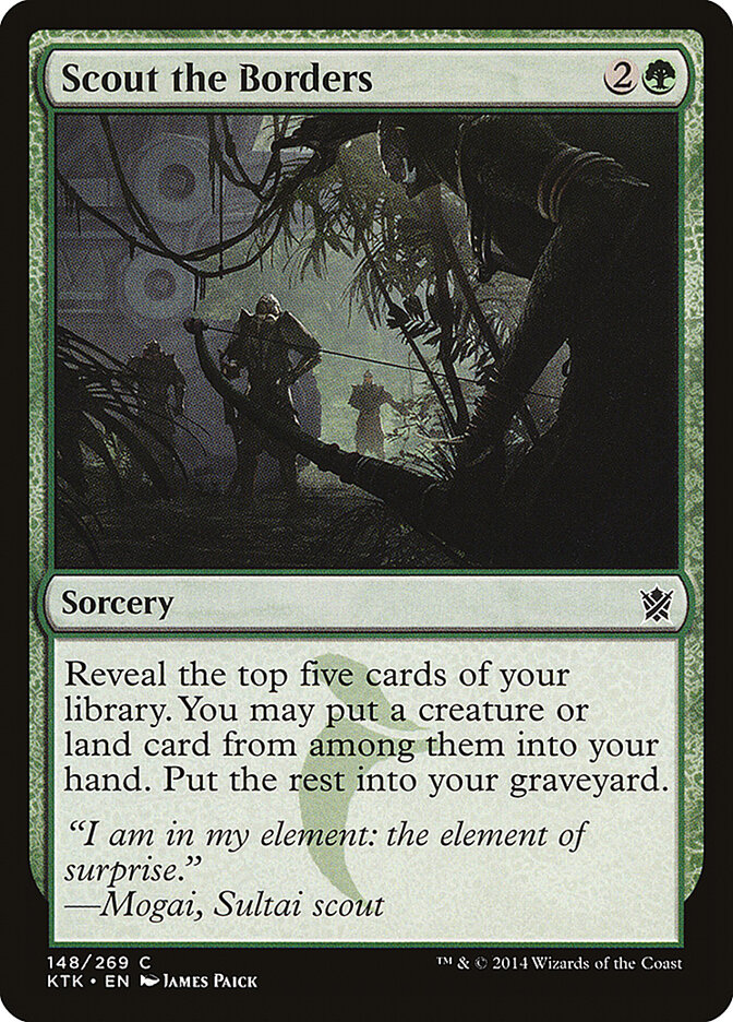 Scout the Borders card front