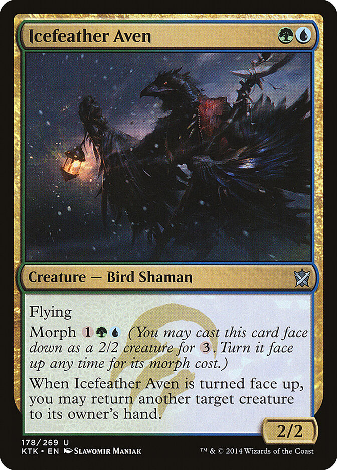Icefeather Aven card front