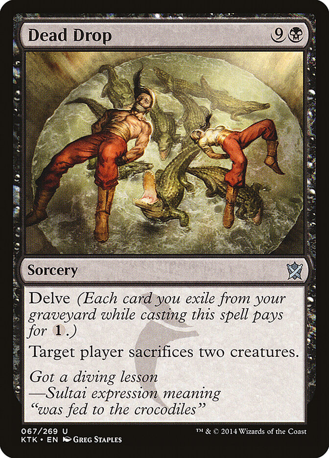 Dead Drop card front