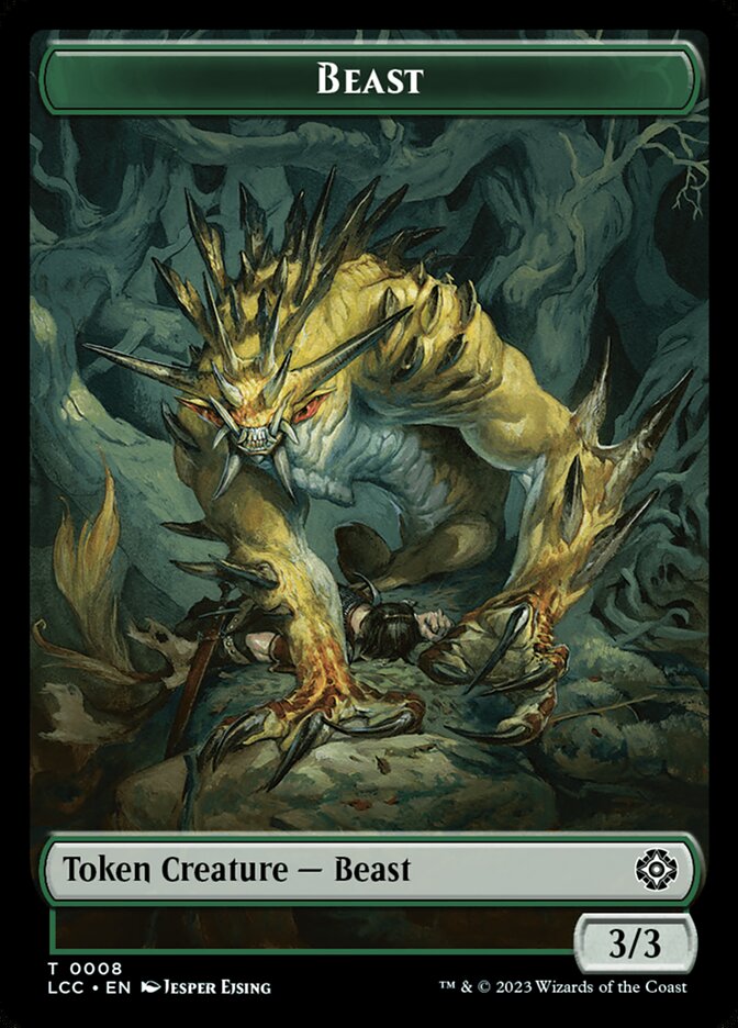 Beast card front