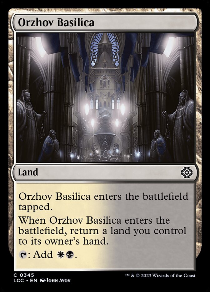 Orzhov Basilica card front