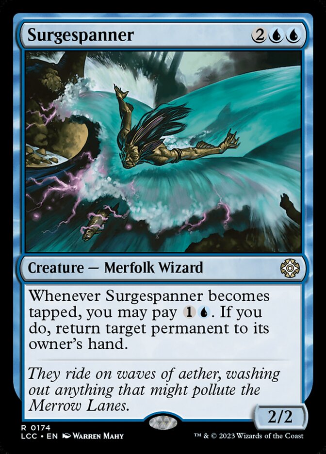 Surgespanner card front