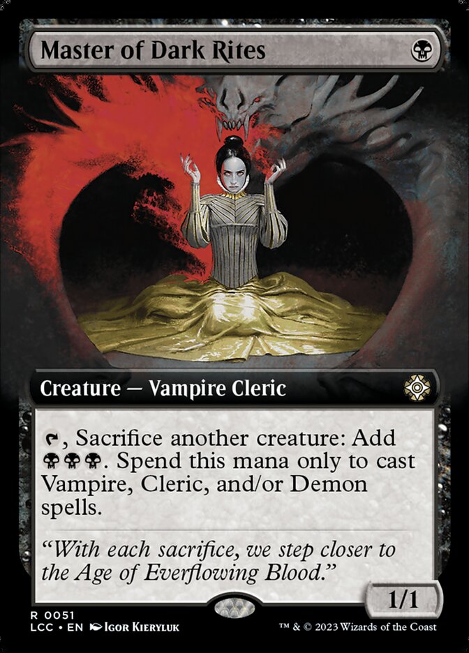 Master of Dark Rites card front