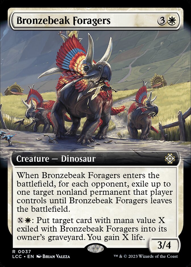 Bronzebeak Foragers card front