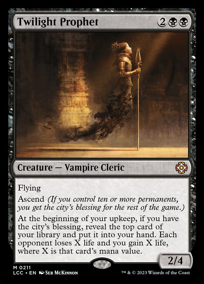 Twilight Prophet card front