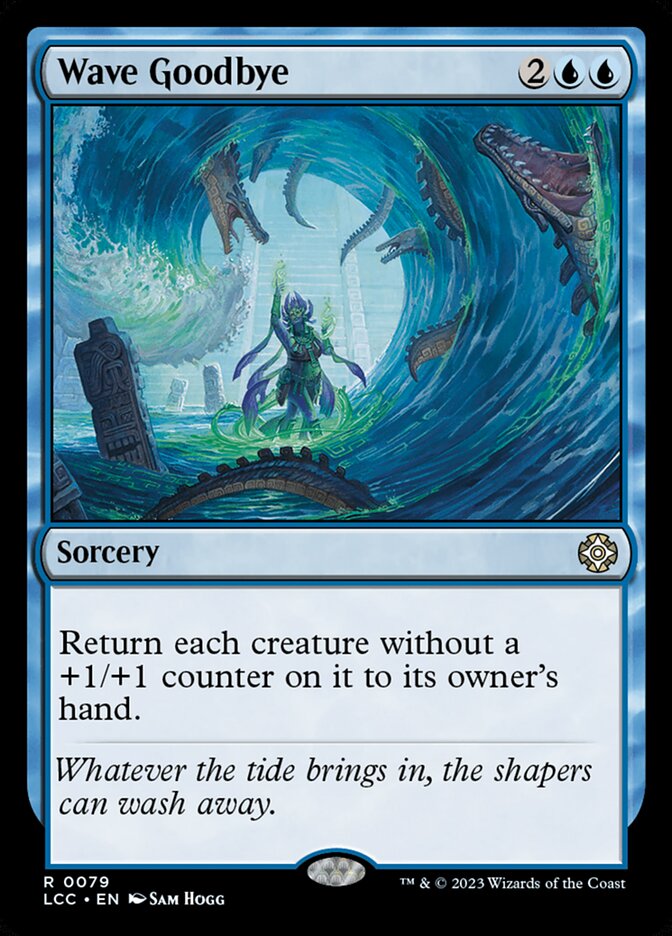 Wave Goodbye card front