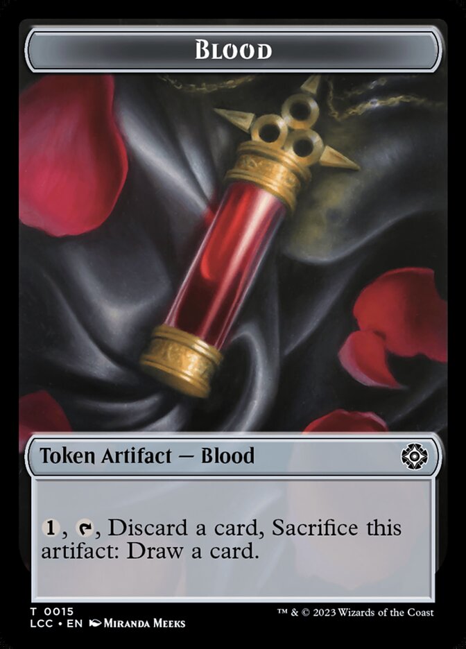 Blood card front