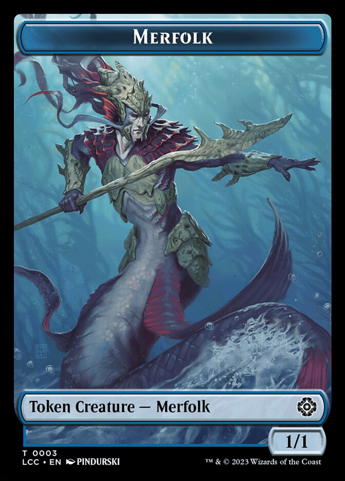 Merfolk card front