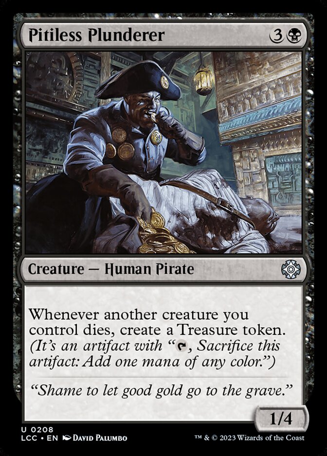 Pitiless Plunderer card front