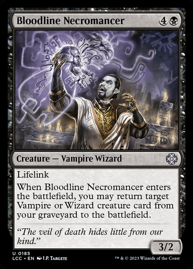 Bloodline Necromancer card front