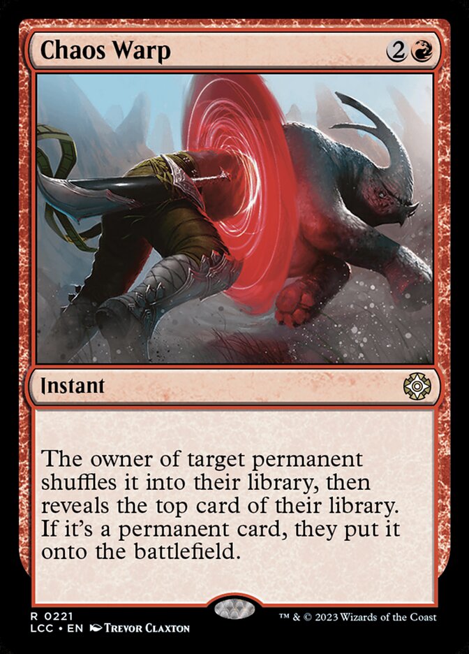 Chaos Warp card front