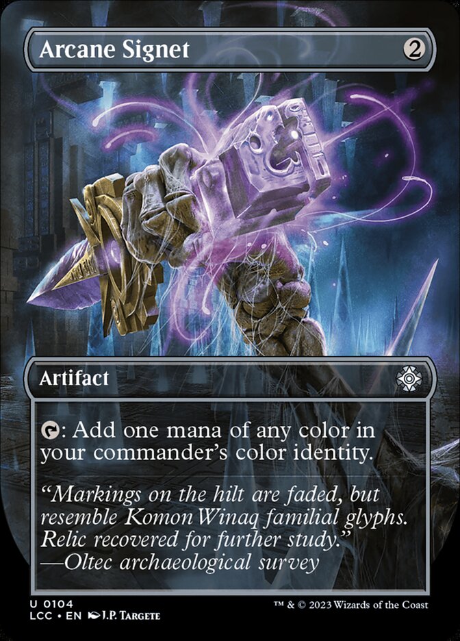 Arcane Signet card front