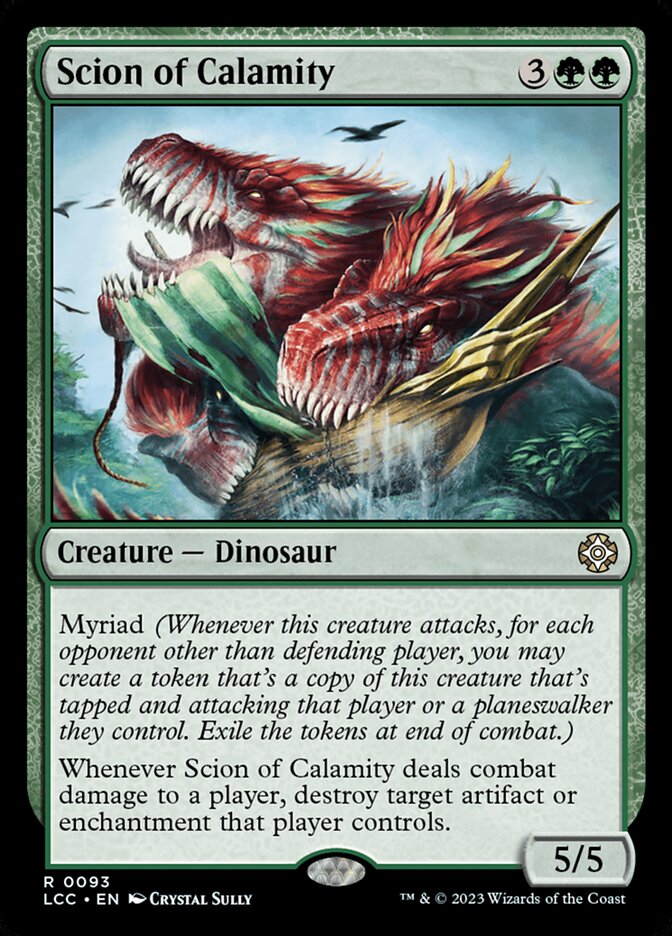Scion of Calamity card front