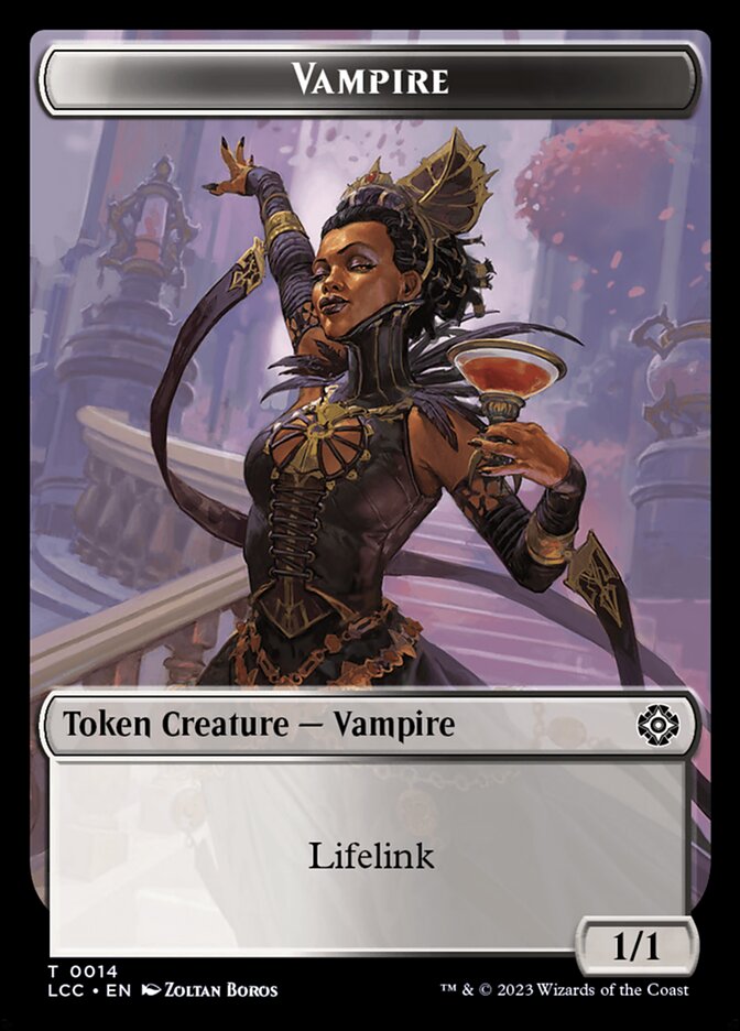 Vampire card front