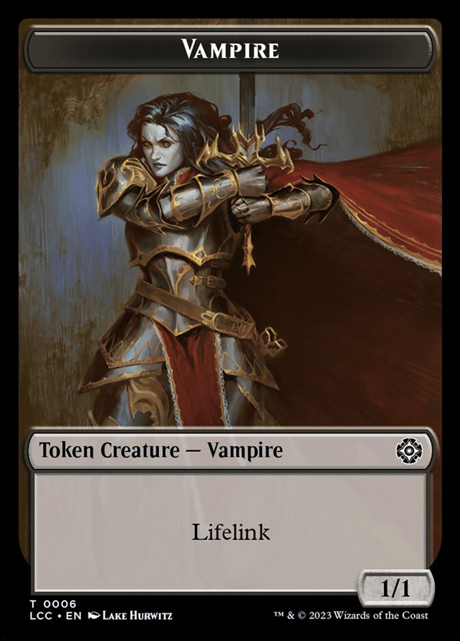 Vampire card front