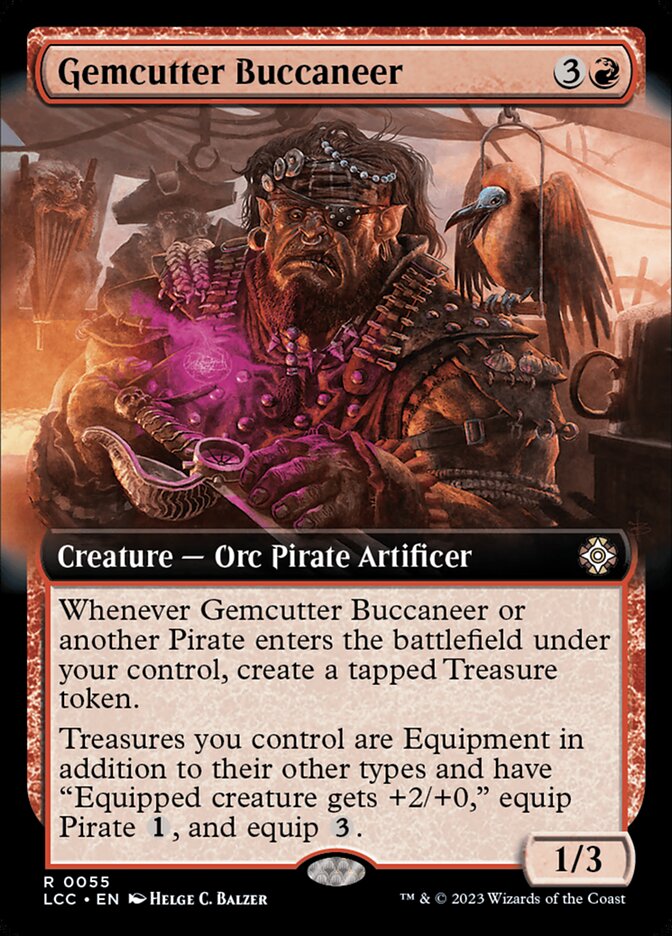 Gemcutter Buccaneer card front