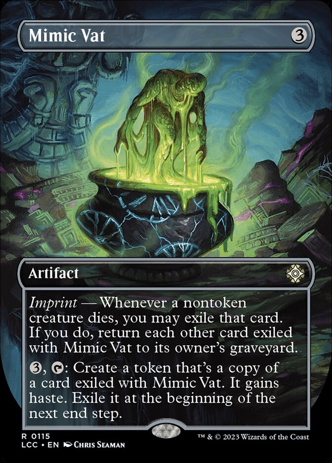 Mimic Vat card front