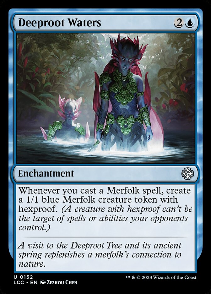 Deeproot Waters card front