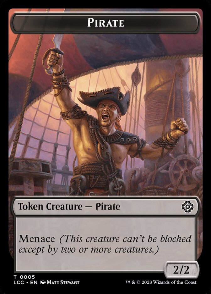 Pirate card front