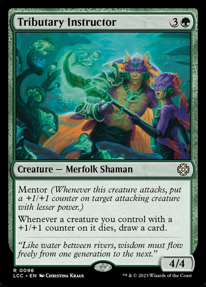 Tributary Instructor card front