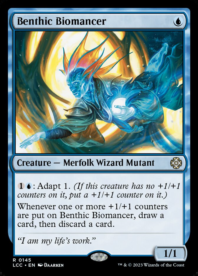 Benthic Biomancer card front