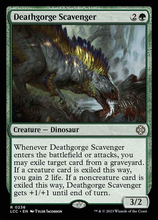Deathgorge Scavenger card front