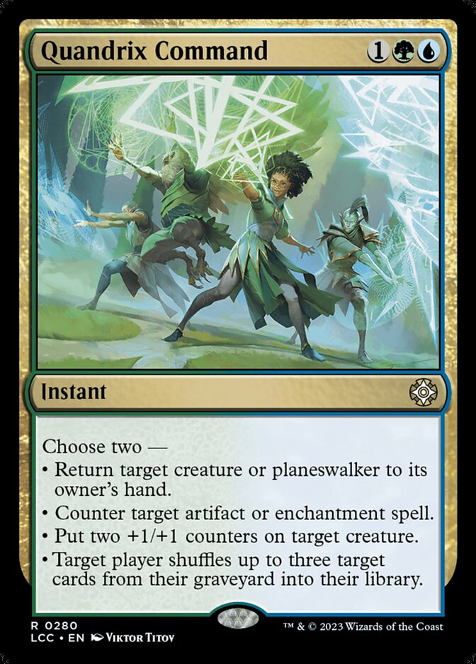 Quandrix Command card front