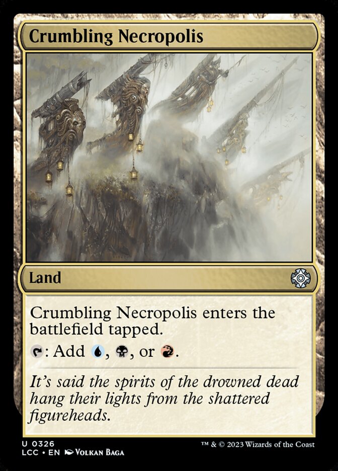 Crumbling Necropolis card front