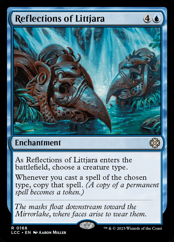 Reflections of Littjara card front