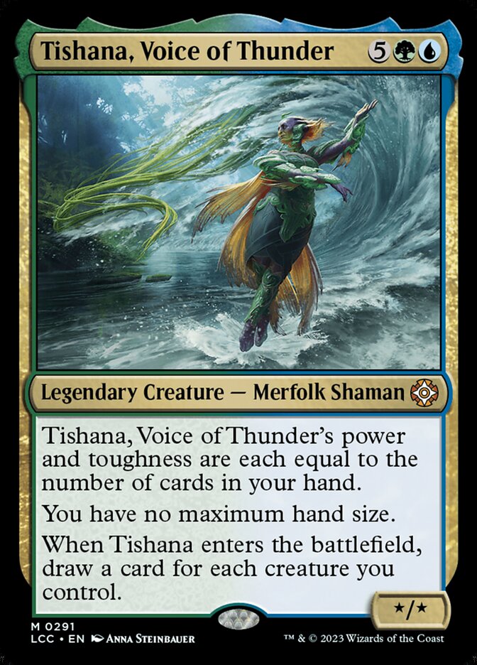 Tishana, Voice of Thunder card front