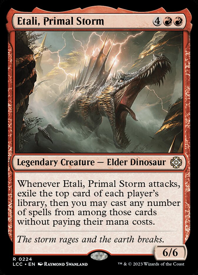 Etali, Primal Storm card front